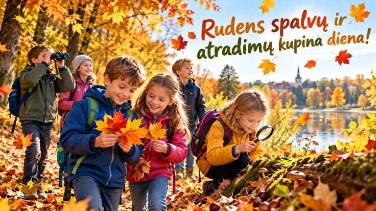 Rudens spalvų ir atradimų diena
